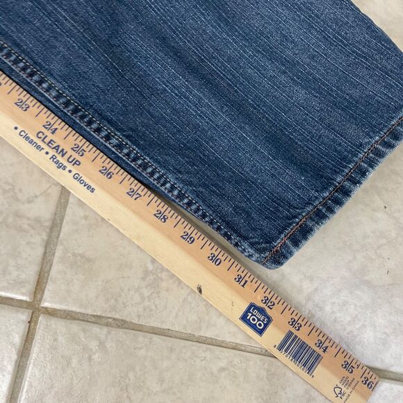 Levi's Men's 569 Loose Straight Jeans tag  34x34 actual 34x 31.5” - Picture 12 of 13